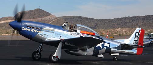 North American P-51D Mustang Cripes a Mighty N151BW, Deer Valley, November 14, 2010